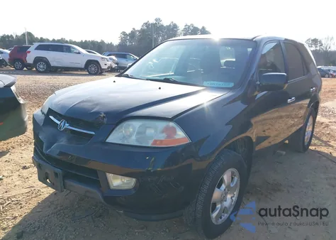 2003 Acura Mdx z USA, uszkodzony, nr VIN 2HNYD182X3H542249